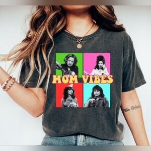 Custom t shirt mom vibes